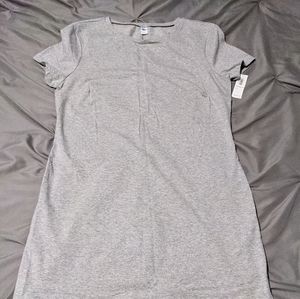 NWT Old Navy Fitted Crew Neck Tee Dress